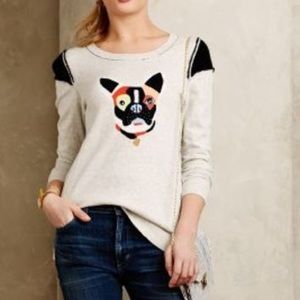 Lisa Todd Frenchie Abstract Pullover Top